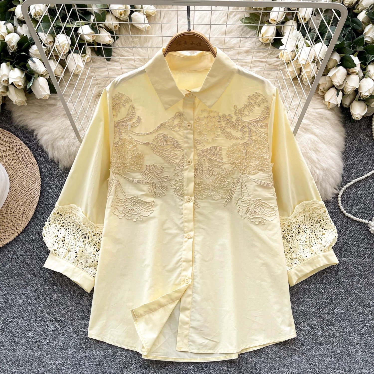 New scene lace shirt SH140 images